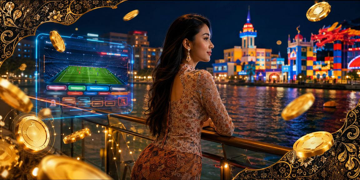 Pemain poker dalam talian menggunakan peranti mudah alih di Malaysia untuk bertaruh dan bersaing